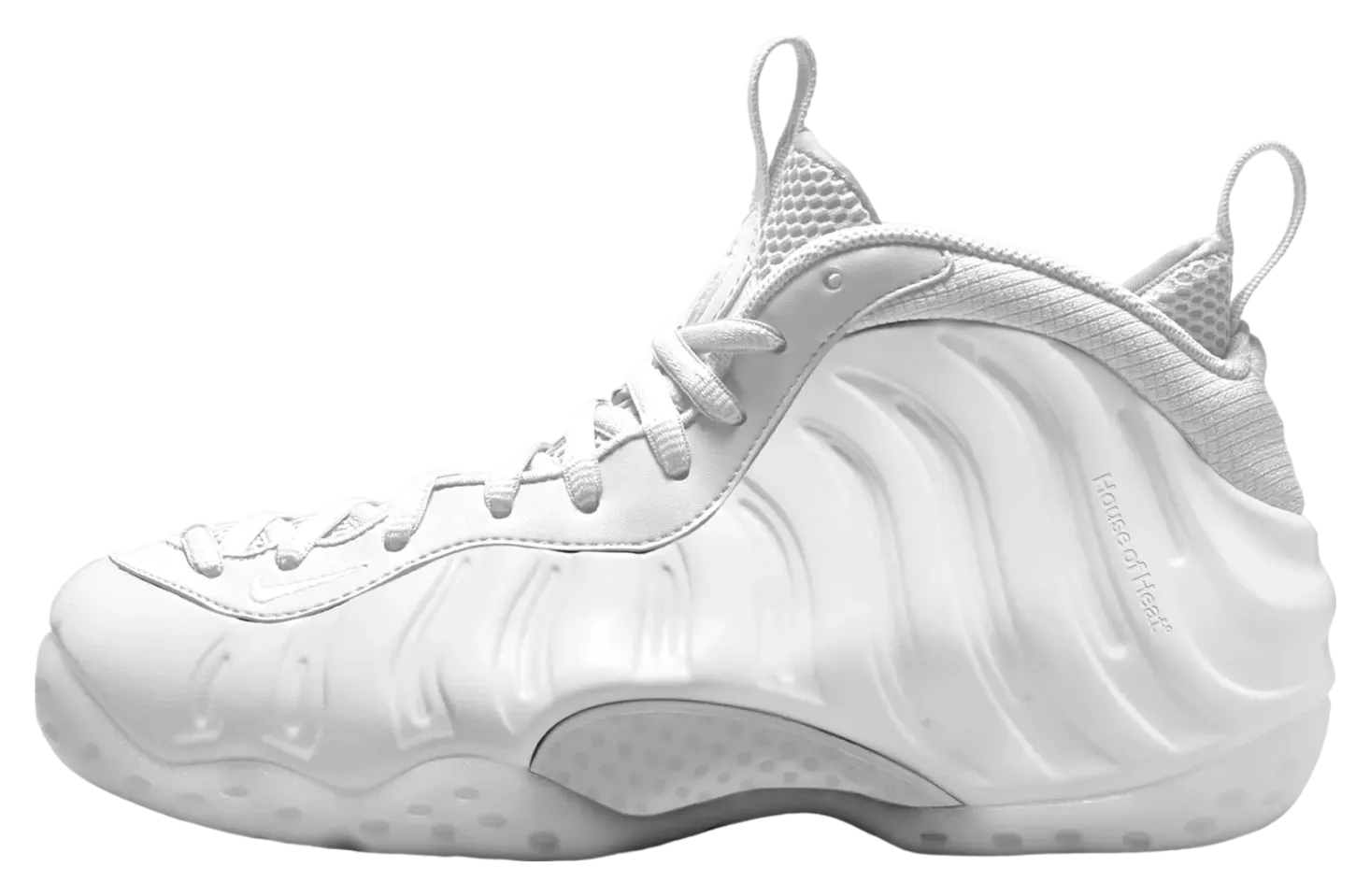 nike air foamposite one triple white