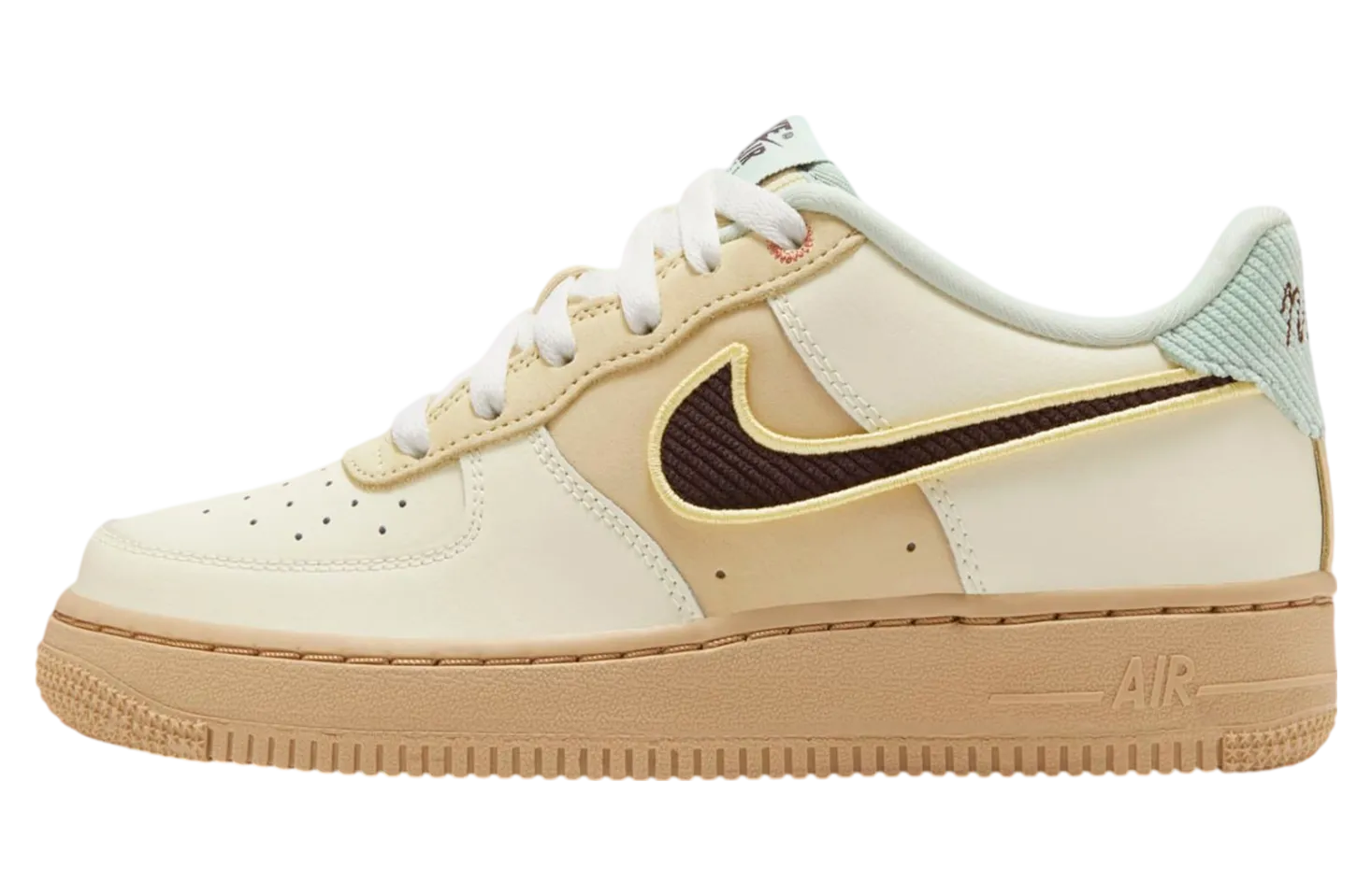 nike air force 1 low coconut milk baroque brown
