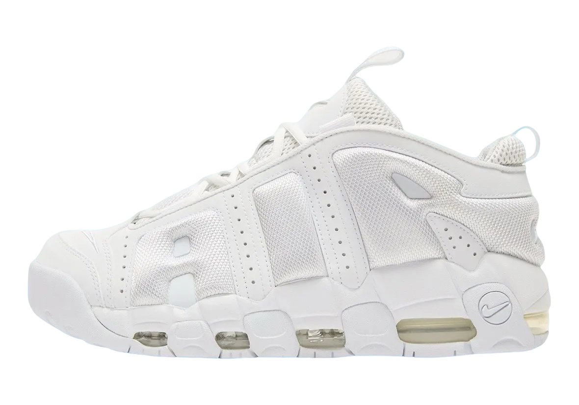 nike air more uptempo low triple white