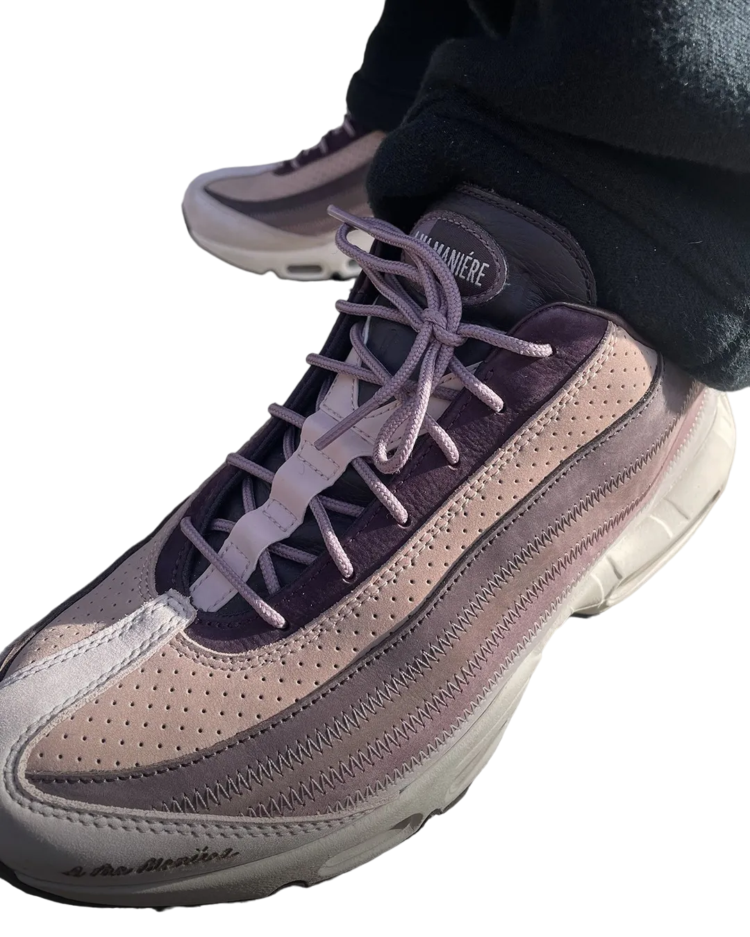 A Ma Maniere x Nike Air Max 95 Black Violet 1