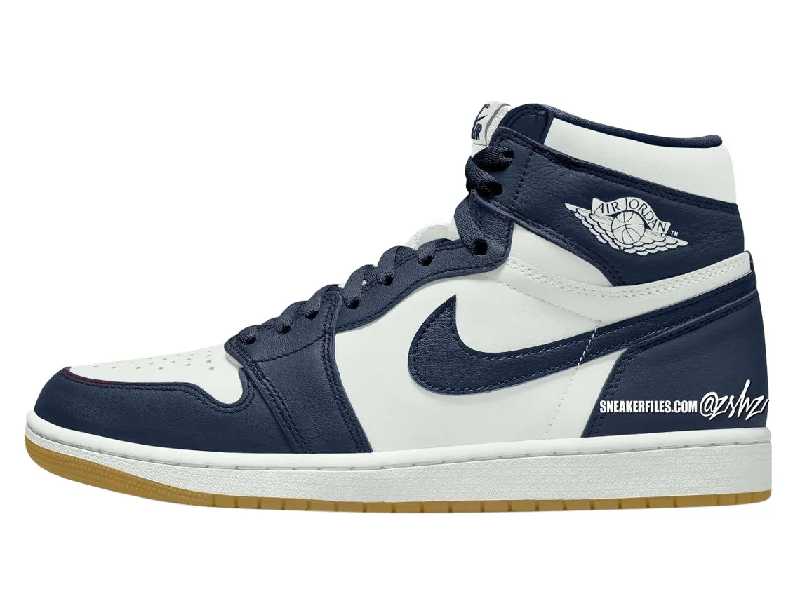 Air Jordan 1 High OG Obsidian Gum gum