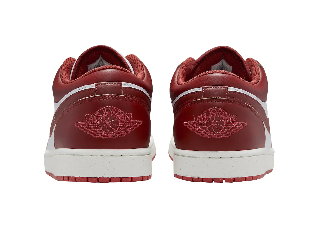 Air Jordan 1 Low Dune Red 3