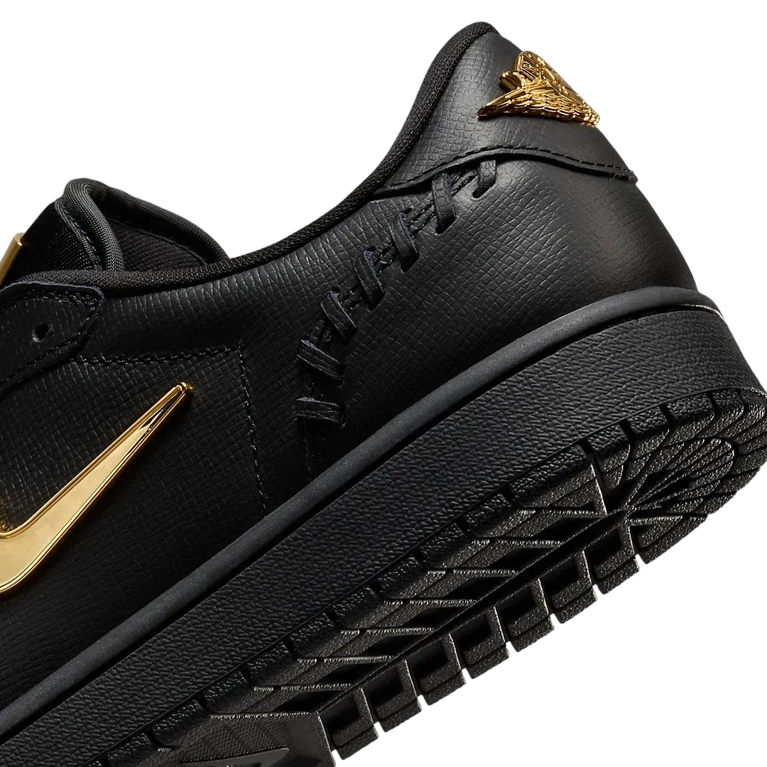 Air Jordan 1 Low Method of Make WMNS Black Metallic Gold 6