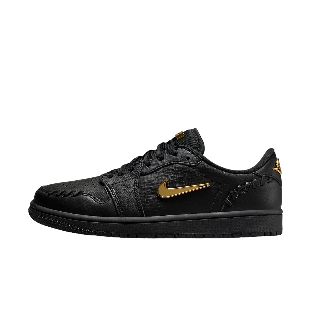 Air Jordan 1 Low Method of Make WMNS Black Metallic Gold gold