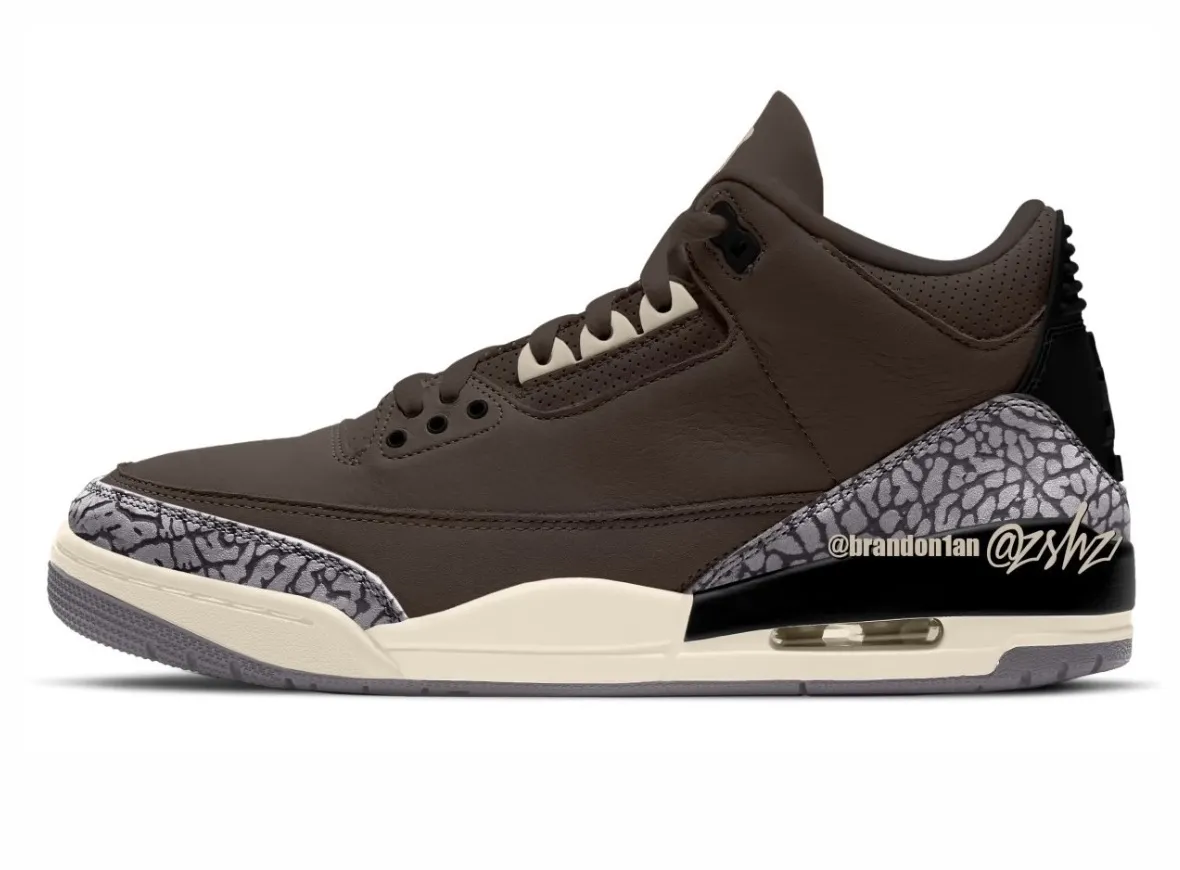 Air Jordan 3 Brown Cement cement