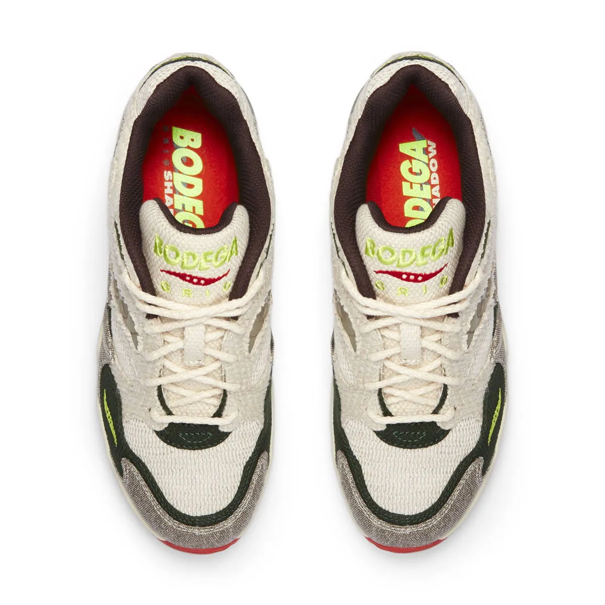 Bodega x Saucony Grid Shadow 2 Jaunt Woven 1