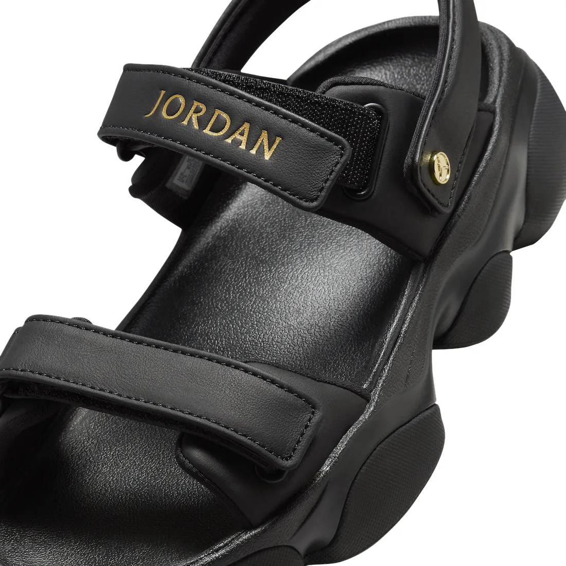 Jordan Deja Sandal WMNS Black Metallic Gold 5