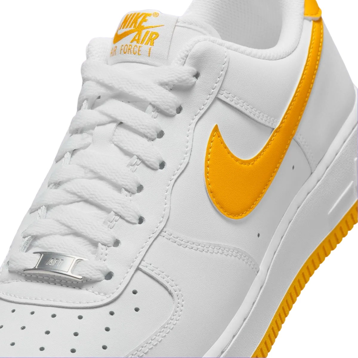 Nike Air Force 1 Low White University Gold 5