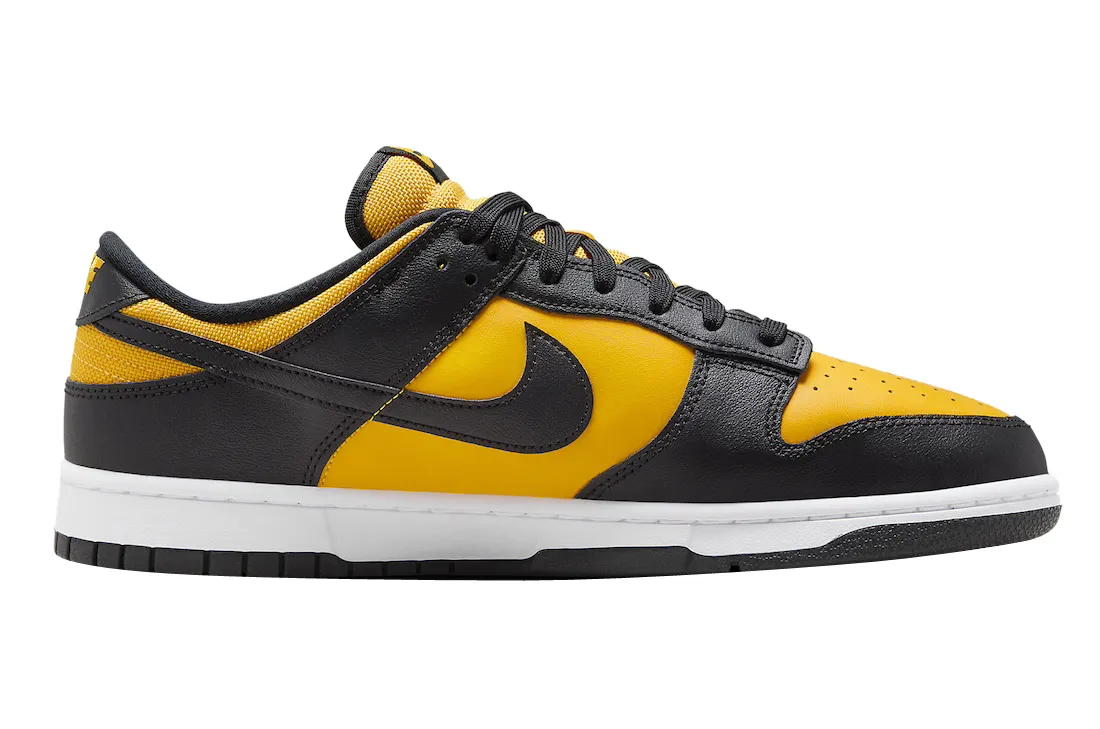 Nike Dunk Low Black University Gold 1