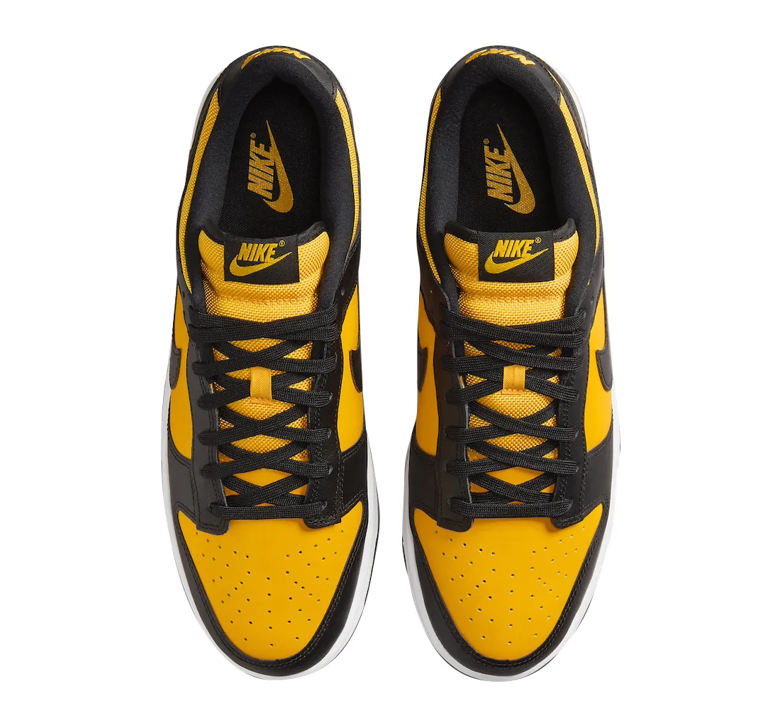 Nike Dunk Low Black University Gold 2