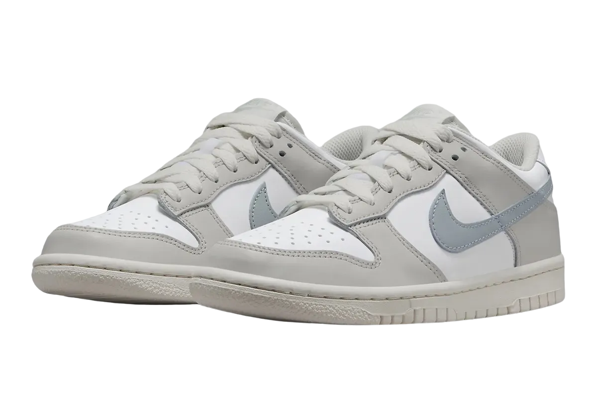 Nike Dunk Low GS Light Silver Phantom 0