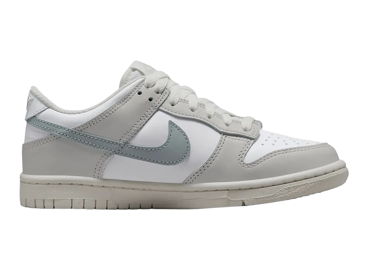 Nike Dunk Low GS Light Silver Phantom 1