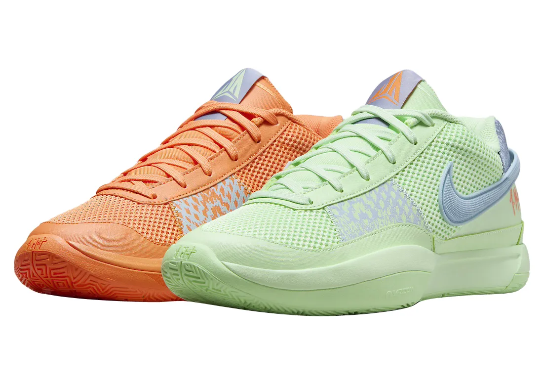 Nike Ja 1 Bright Mandarin Vapor Green 0