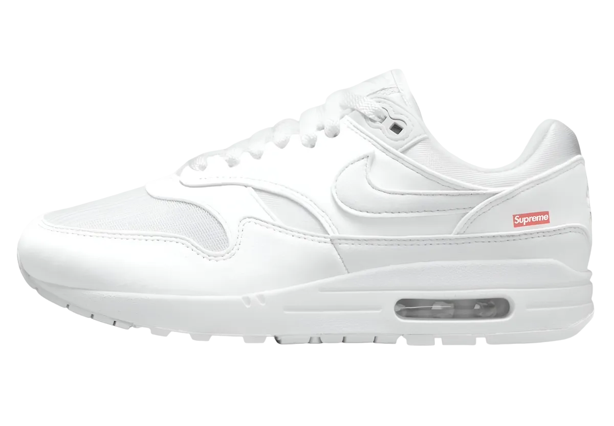 Supreme x Nike Air Max 1 87 White white