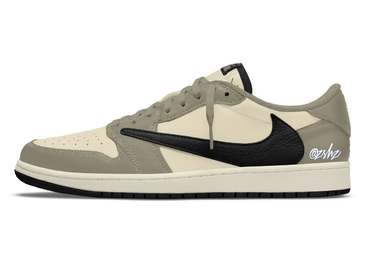 Travis Scott x Air Jordan 1 Low OG Pale Vanilla vanilla