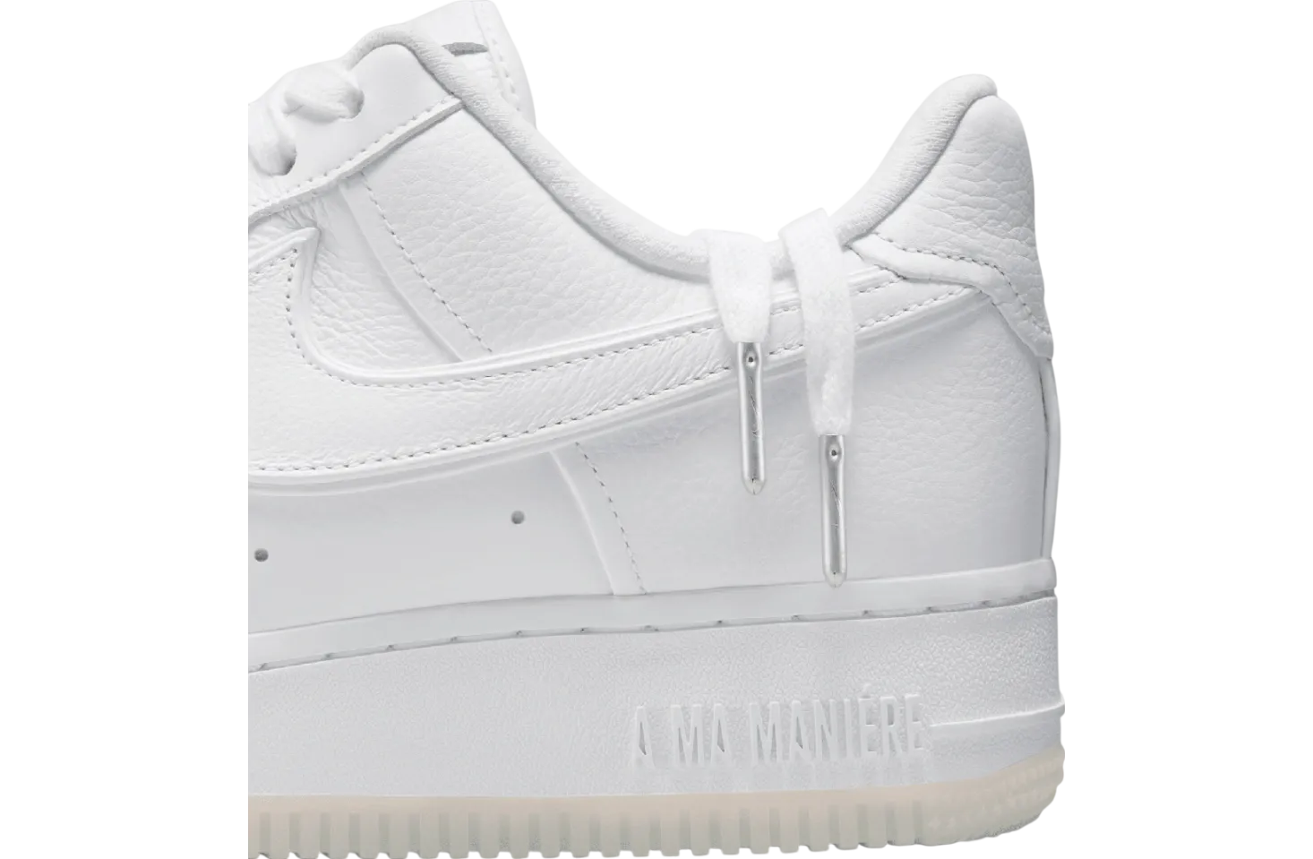 a ma maniere x nike air force 1 low white white 6