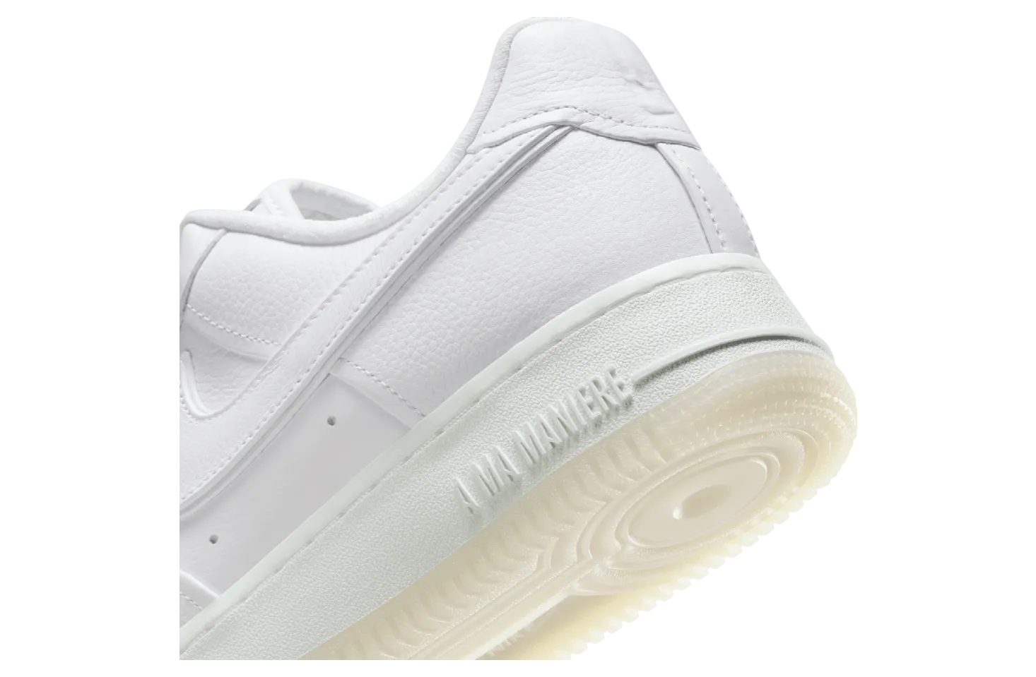 a ma maniere x nike air force 1 low white white 8