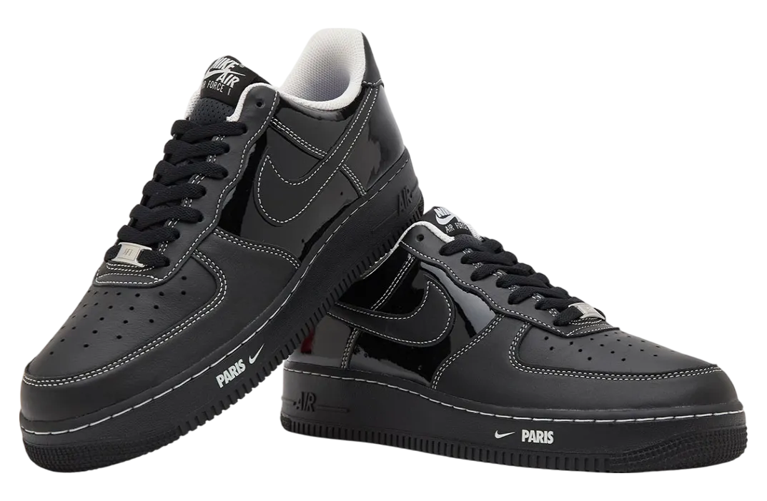 a ma maniere x nike air force 1 low wmns black 0