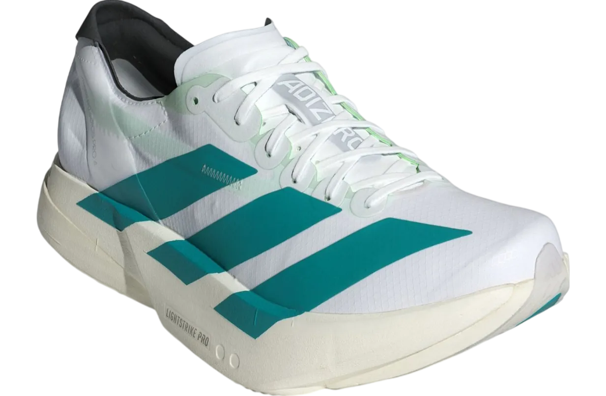 adidas adizero adios pro 4 footwear white pulse teal 0