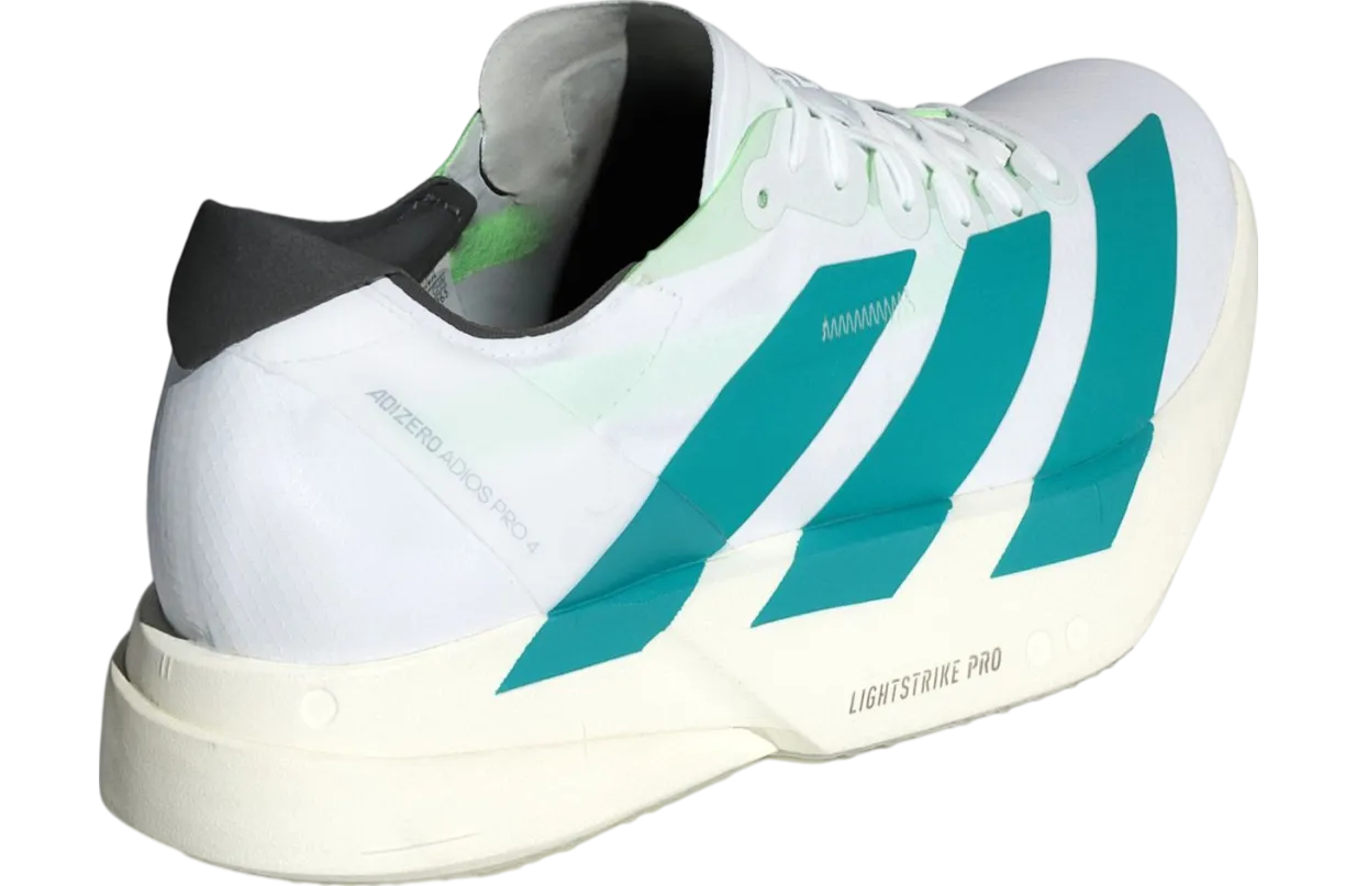 adidas adizero adios pro 4 footwear white pulse teal 1