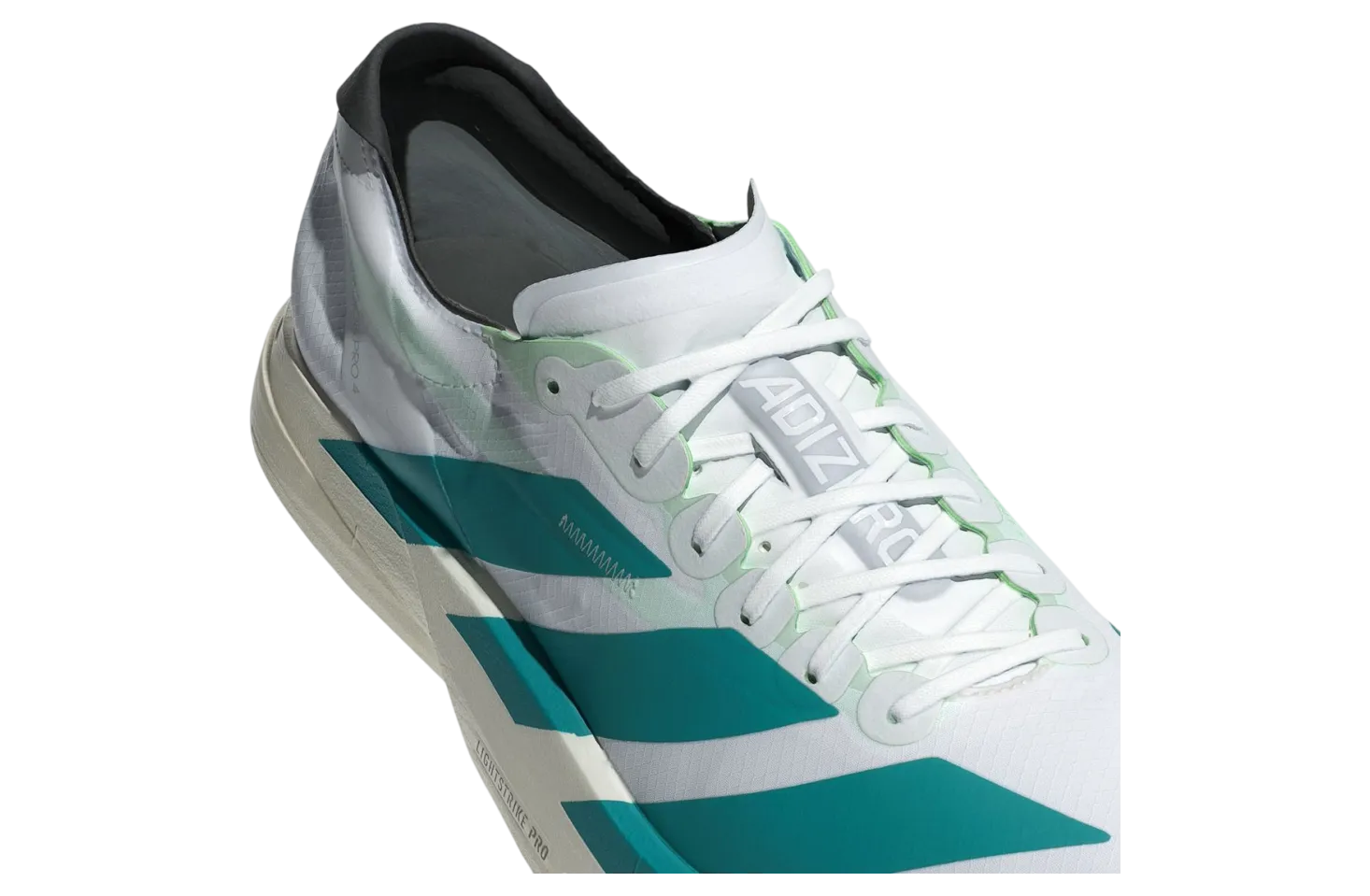 adidas adizero adios pro 4 footwear white pulse teal 5