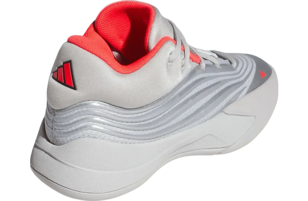 adidas dame 10 silver metallic grey two 1