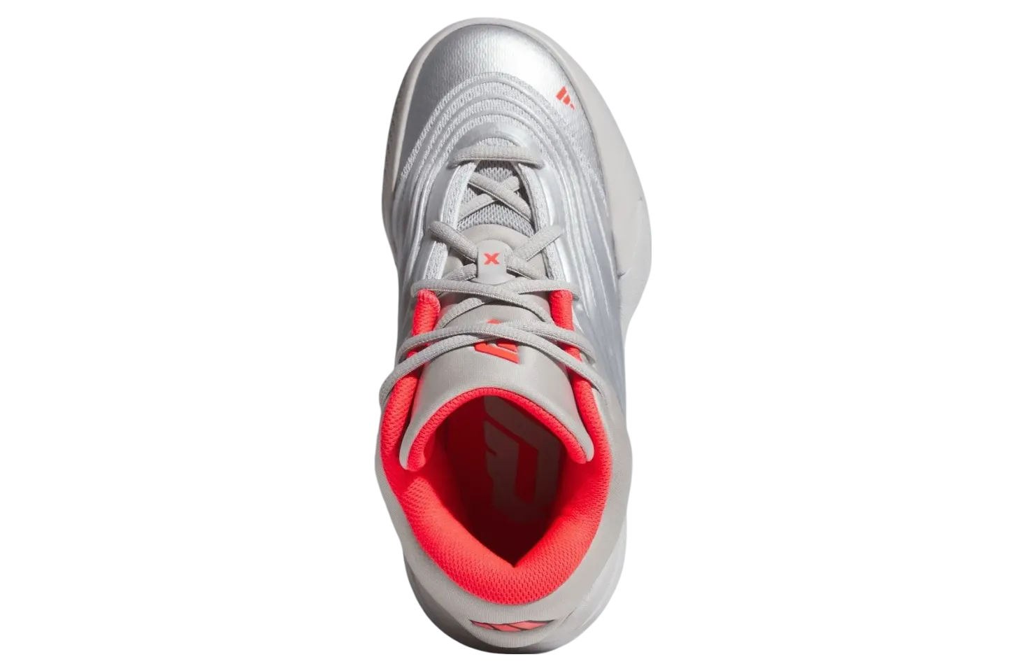 adidas dame 10 silver metallic grey two 2