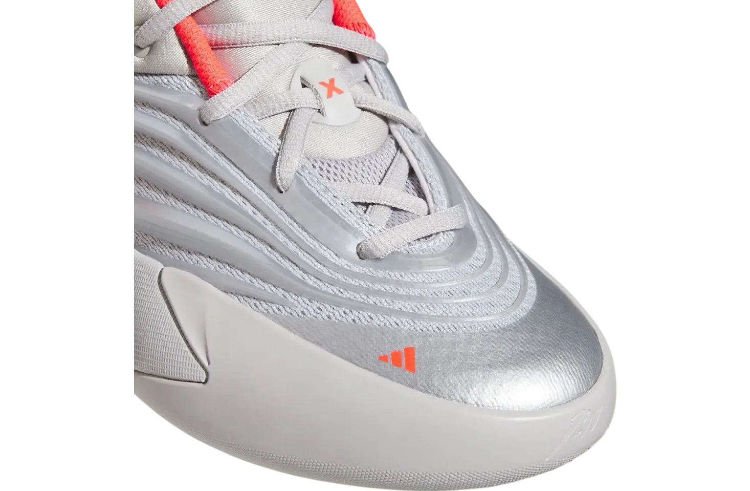 adidas dame 10 silver metallic grey two 4