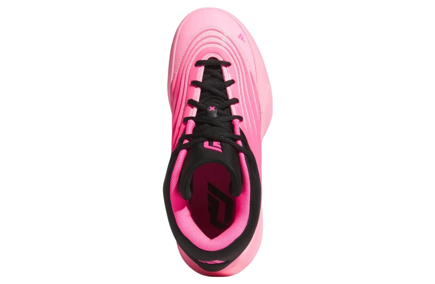 adidas dame x beam pink core black 3