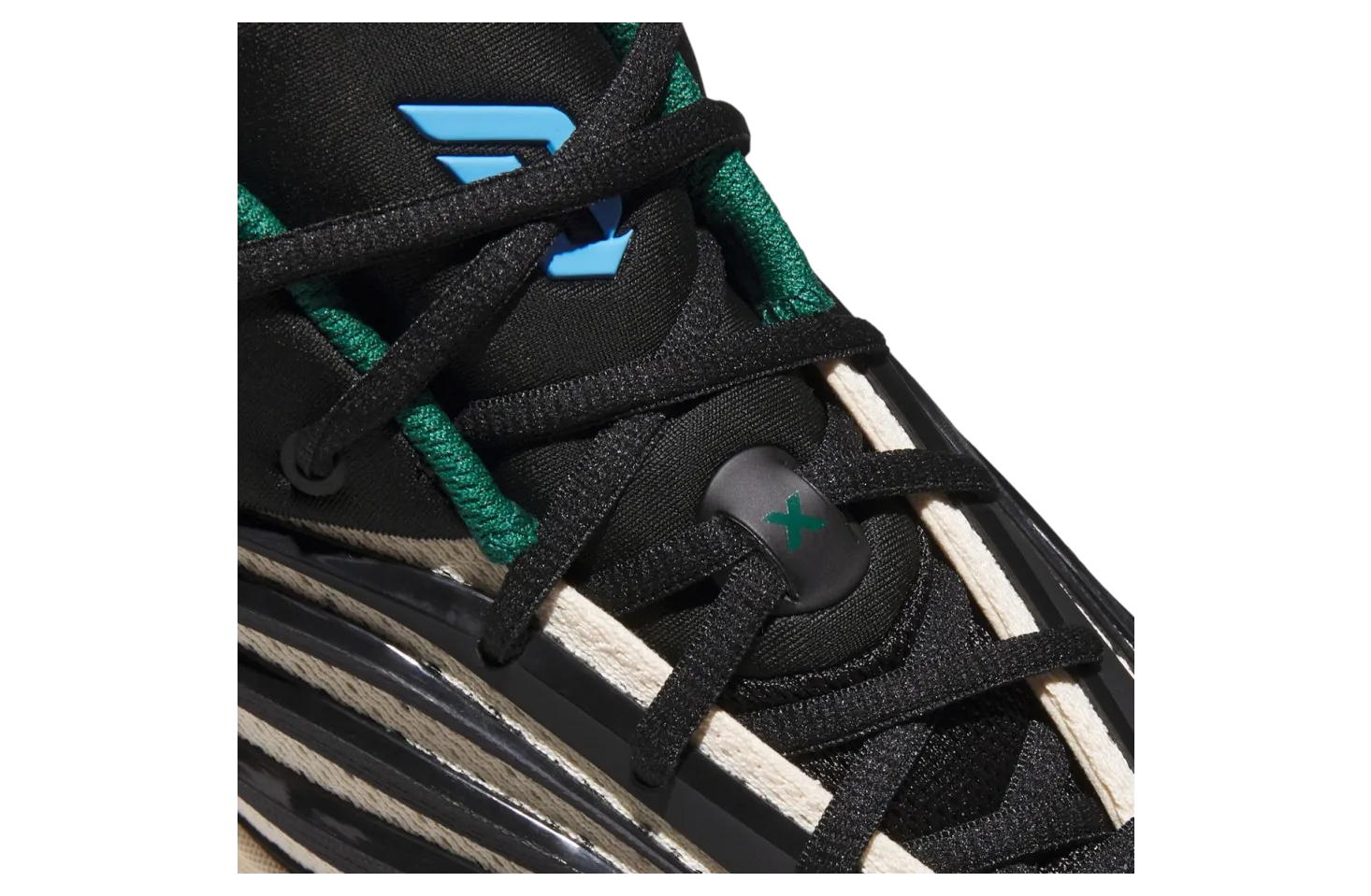 adidas dame x warm vanilla core black 5