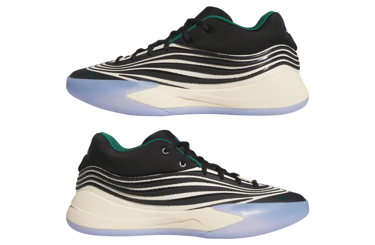 adidas dame x warm vanilla core black 7