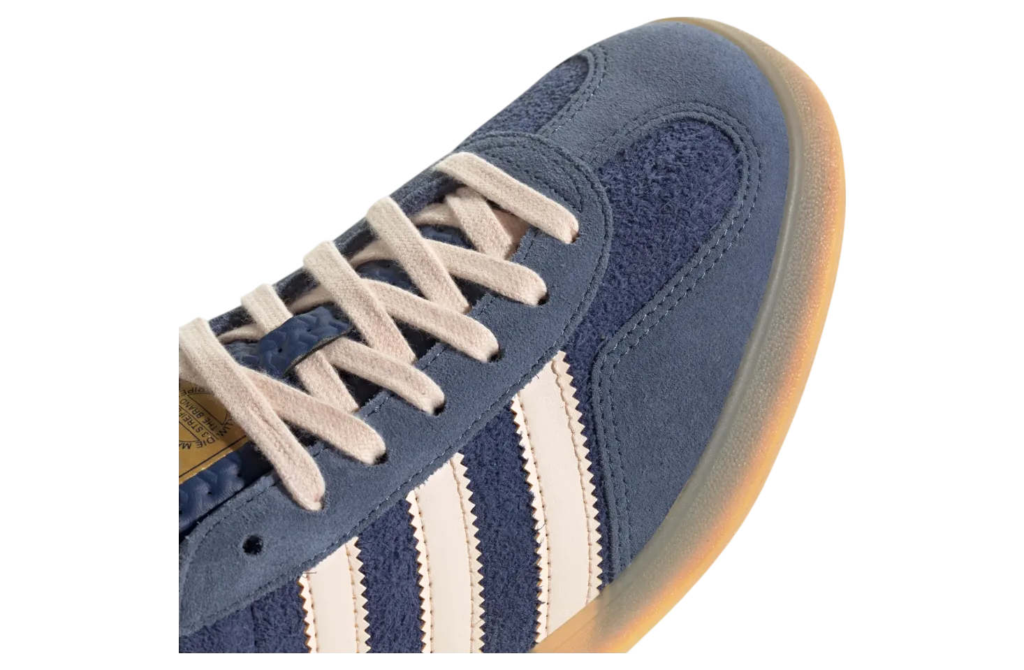 adidas gazelle indoor dark blue bliss orange 5