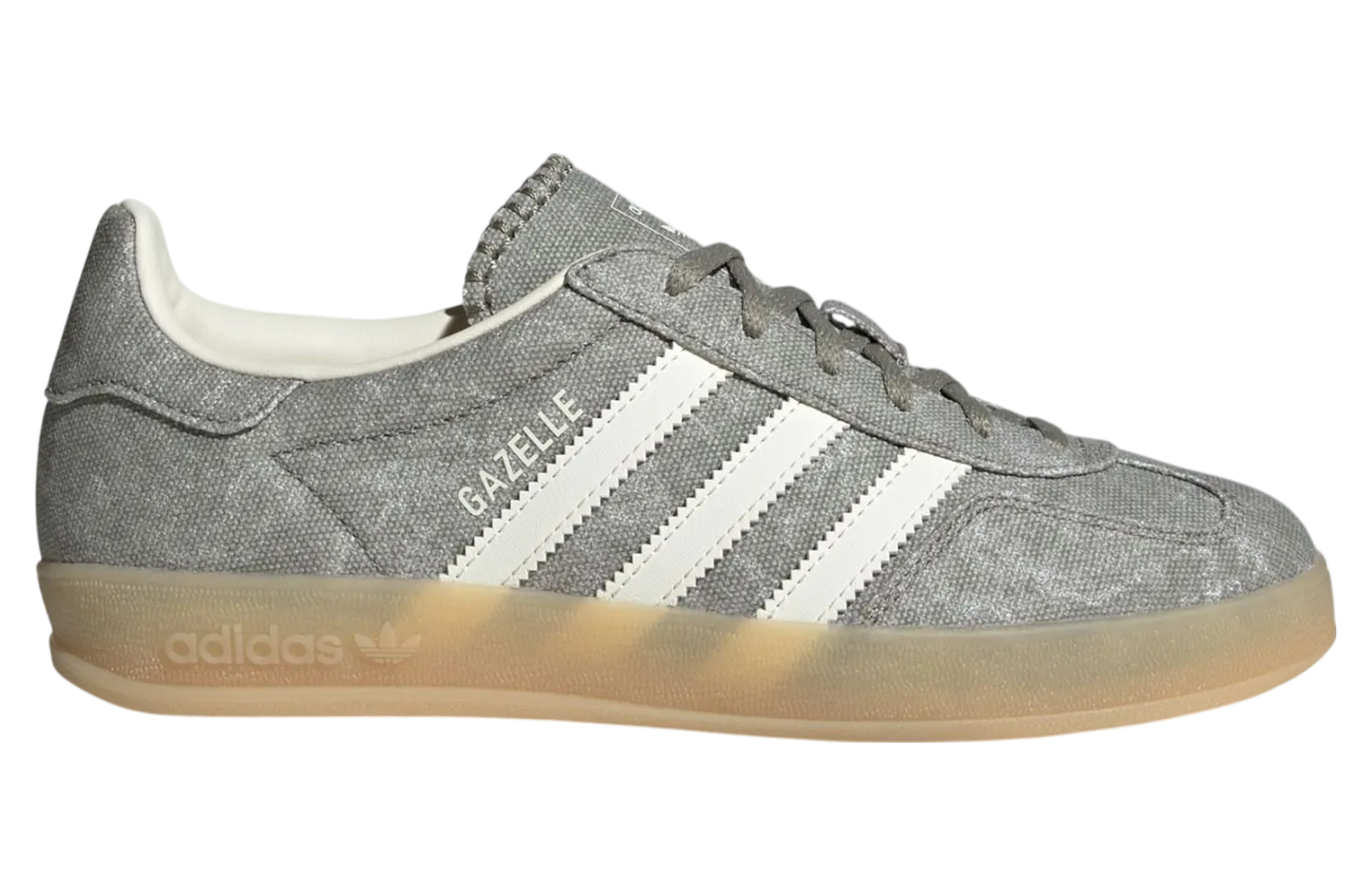adidas gazelle indoor silver pebble off white