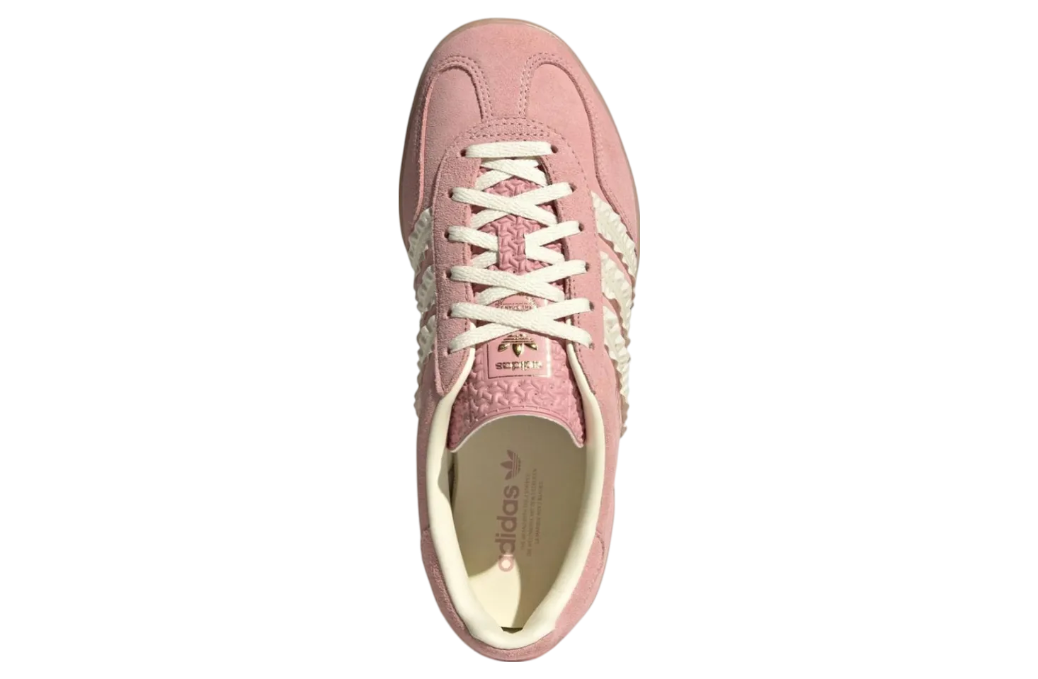 adidas gazelle indoor wonder mauve crew white 3