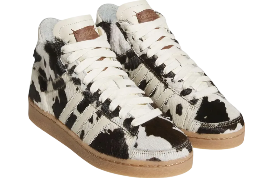 adidas jabbar hi cow print 0