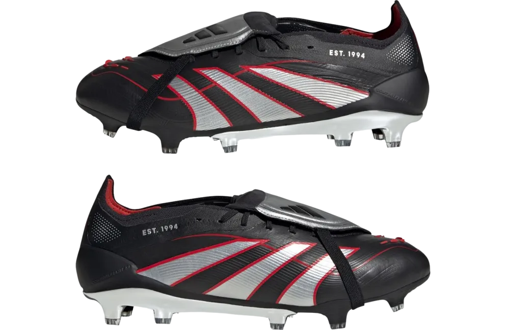 adidas predator core black silver metallic 7