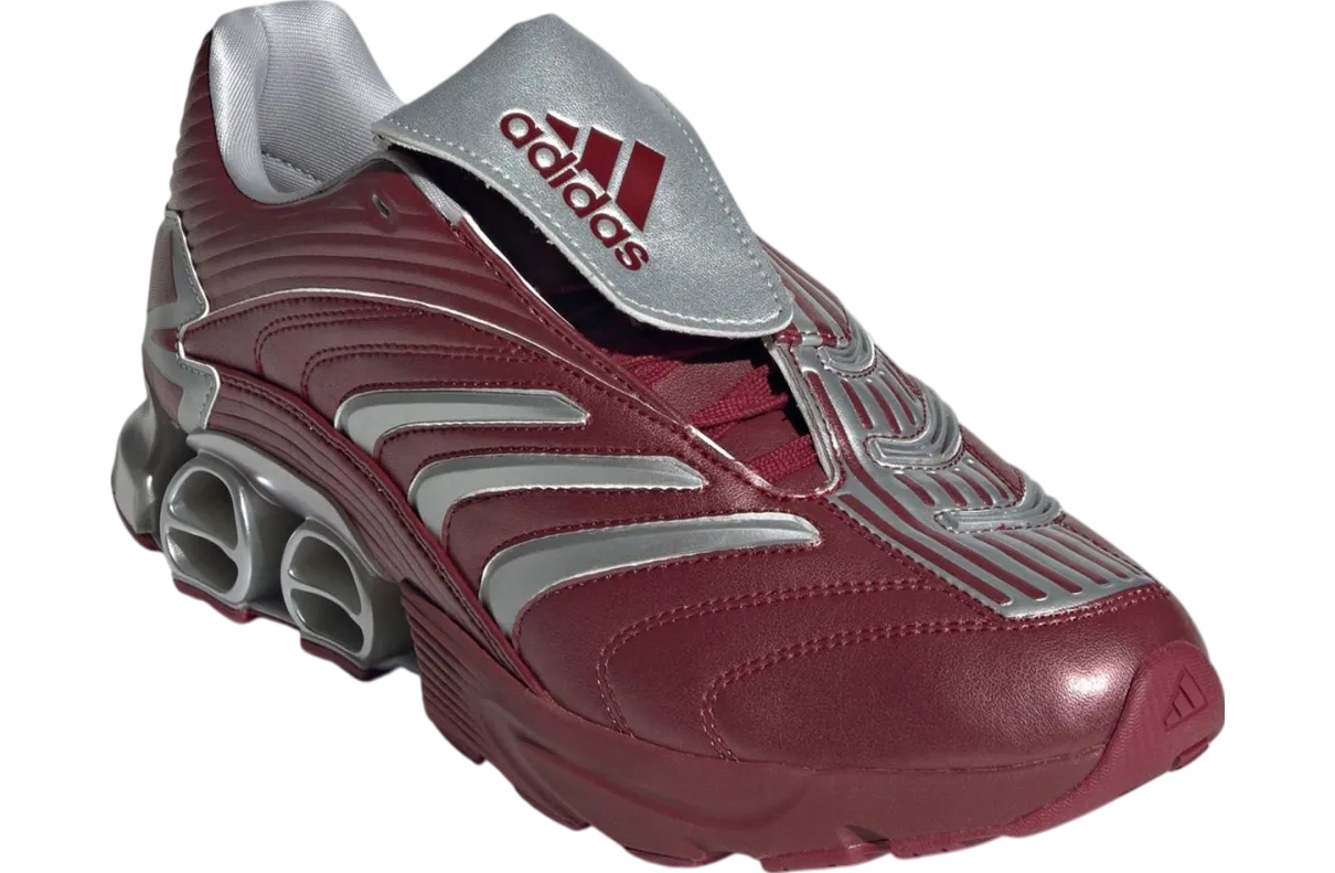 adidas predator megaride collegiate burgundy silver metallic 1