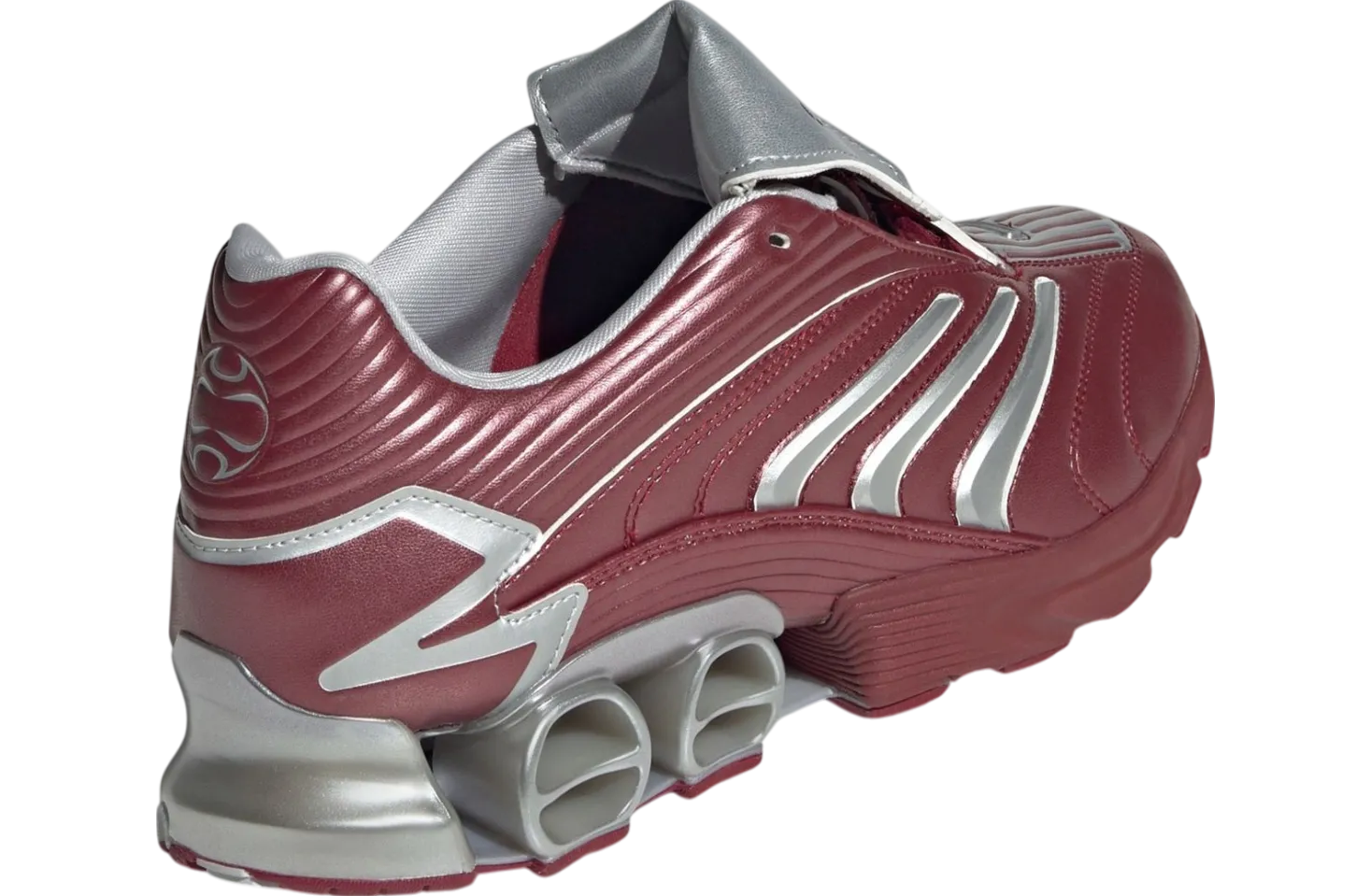 adidas predator megaride collegiate burgundy silver metallic 2