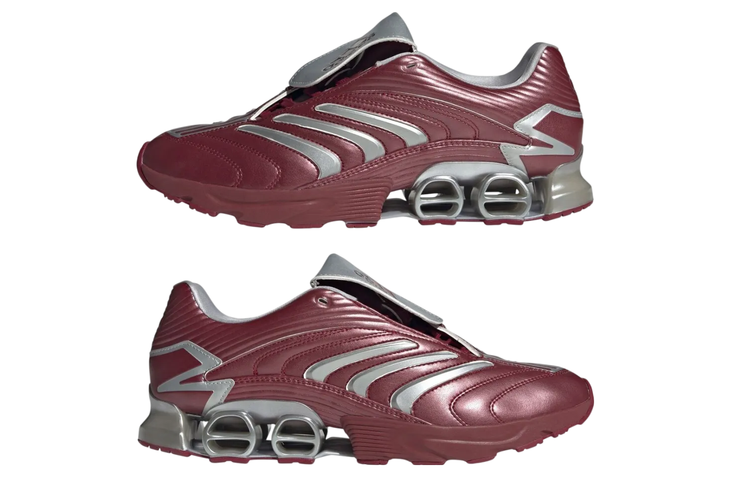 adidas predator megaride collegiate burgundy silver metallic 7