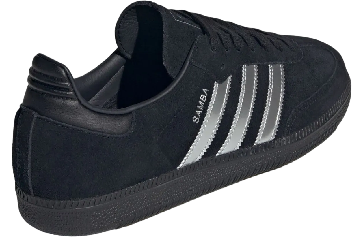 adidas samba core black silver metallic 2