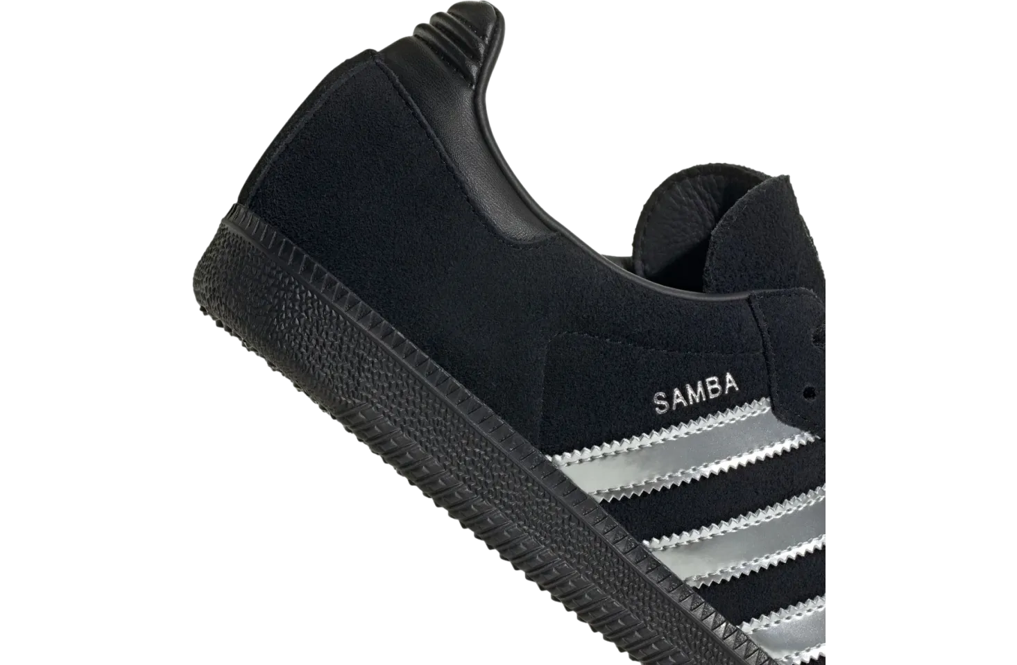 adidas samba core black silver metallic 6