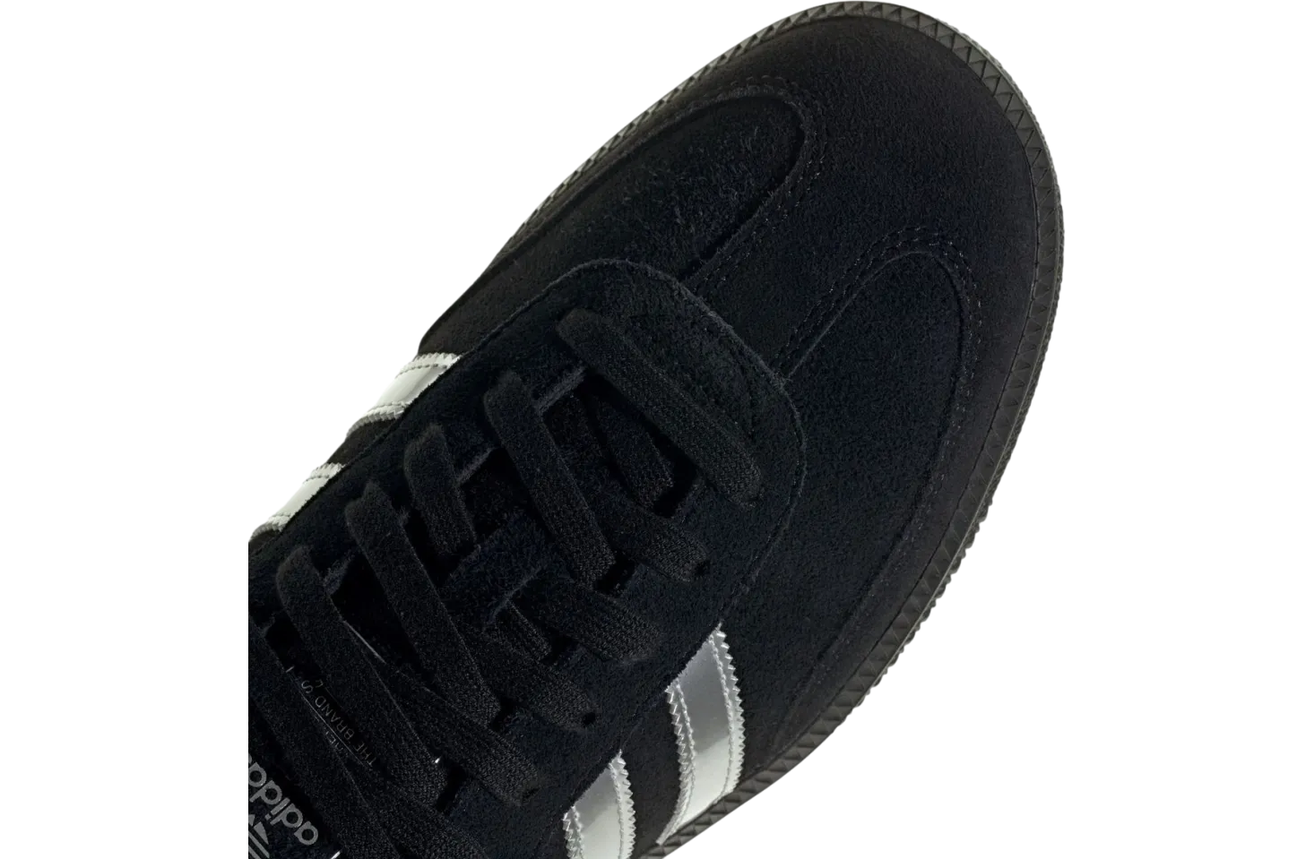adidas samba core black silver metallic 7