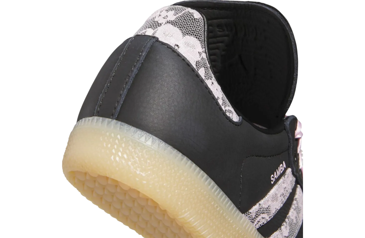 adidas samba lt lace pearls core black clear pink 5