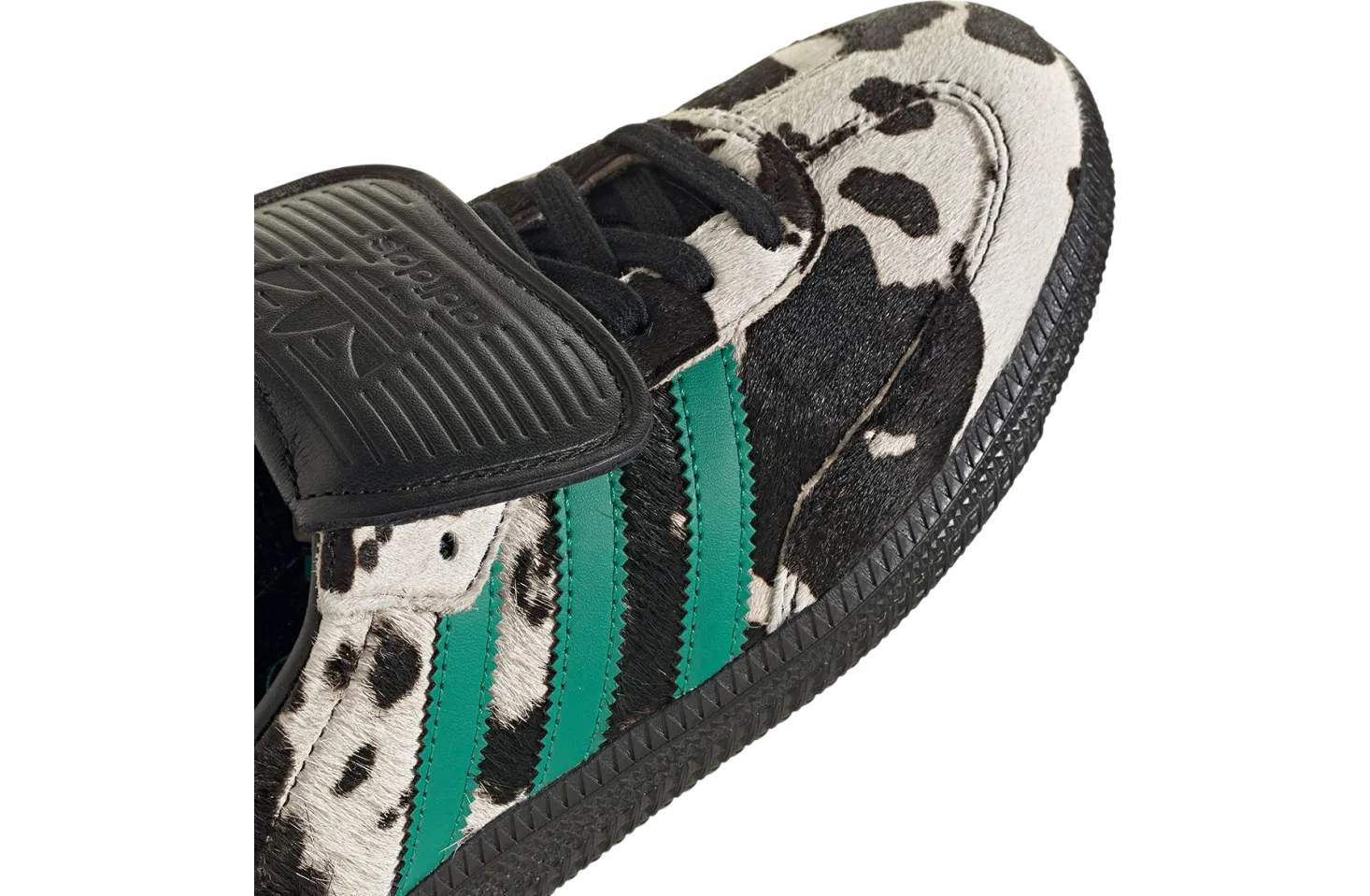 adidas samba lt wmns cow print black white 5