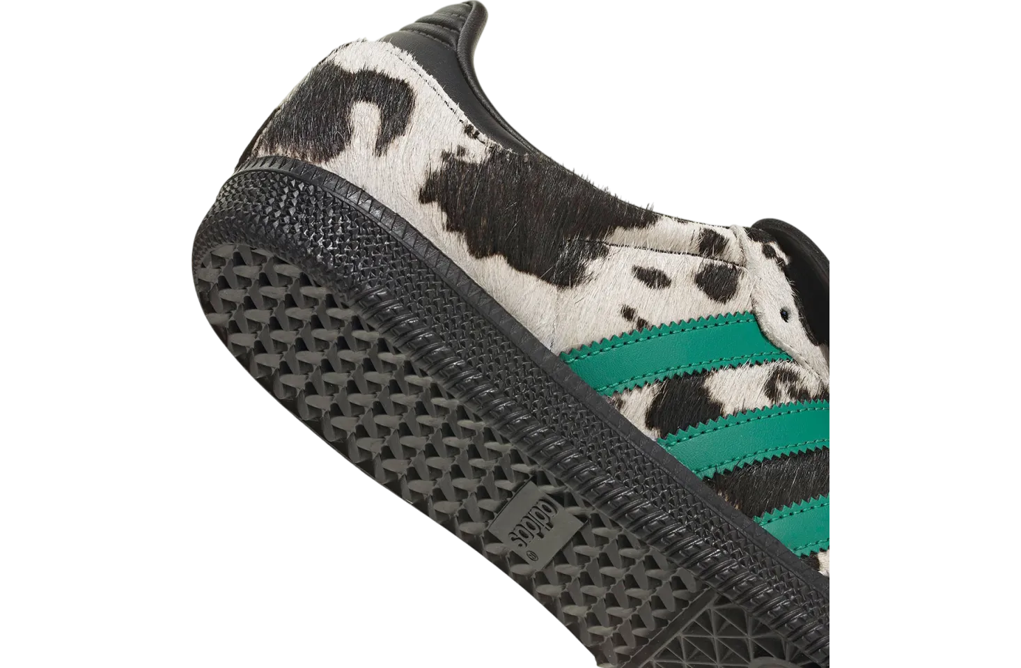 adidas samba lt wmns cow print black white 6