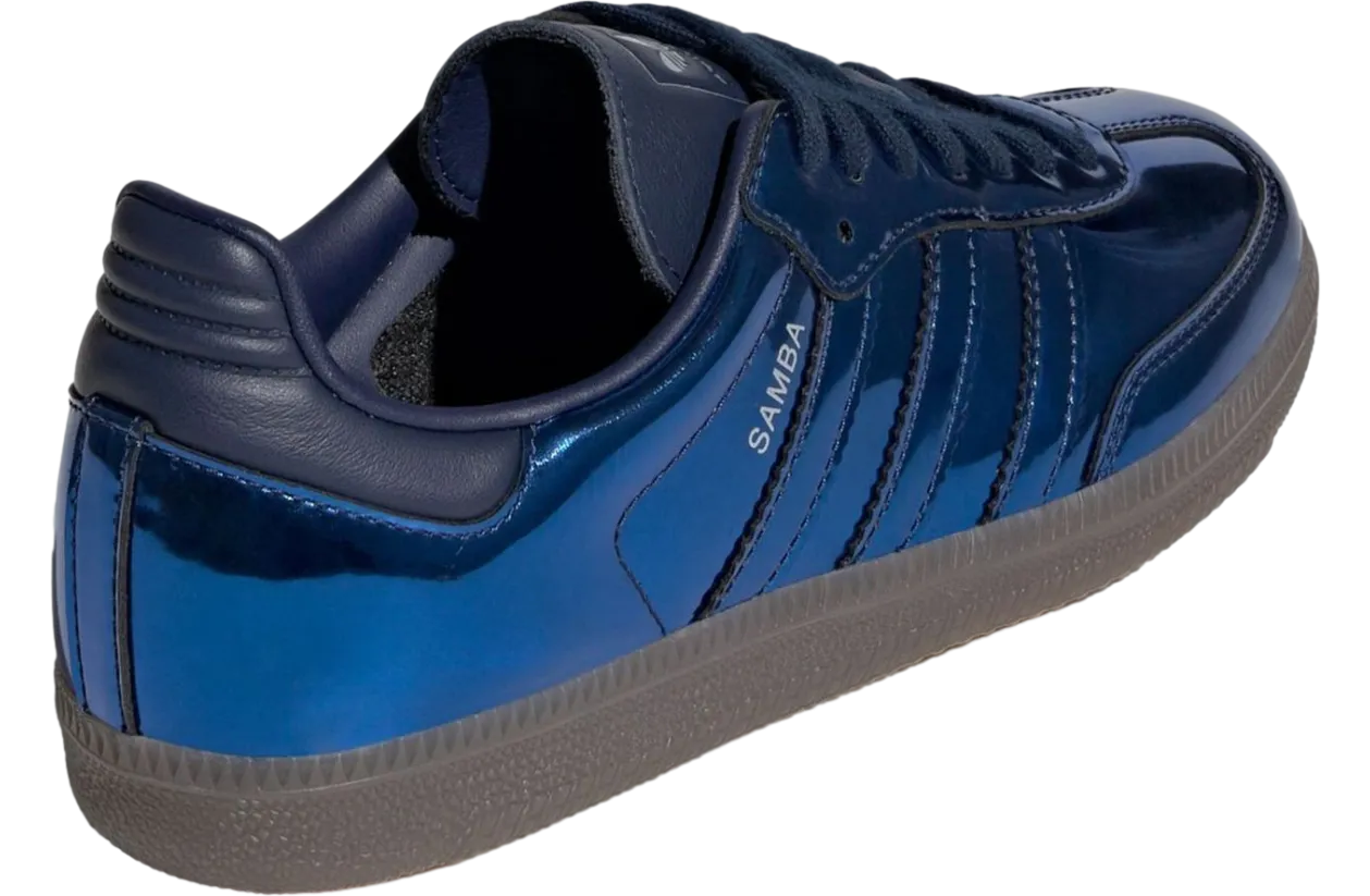 adidas samba metallic indigo 3