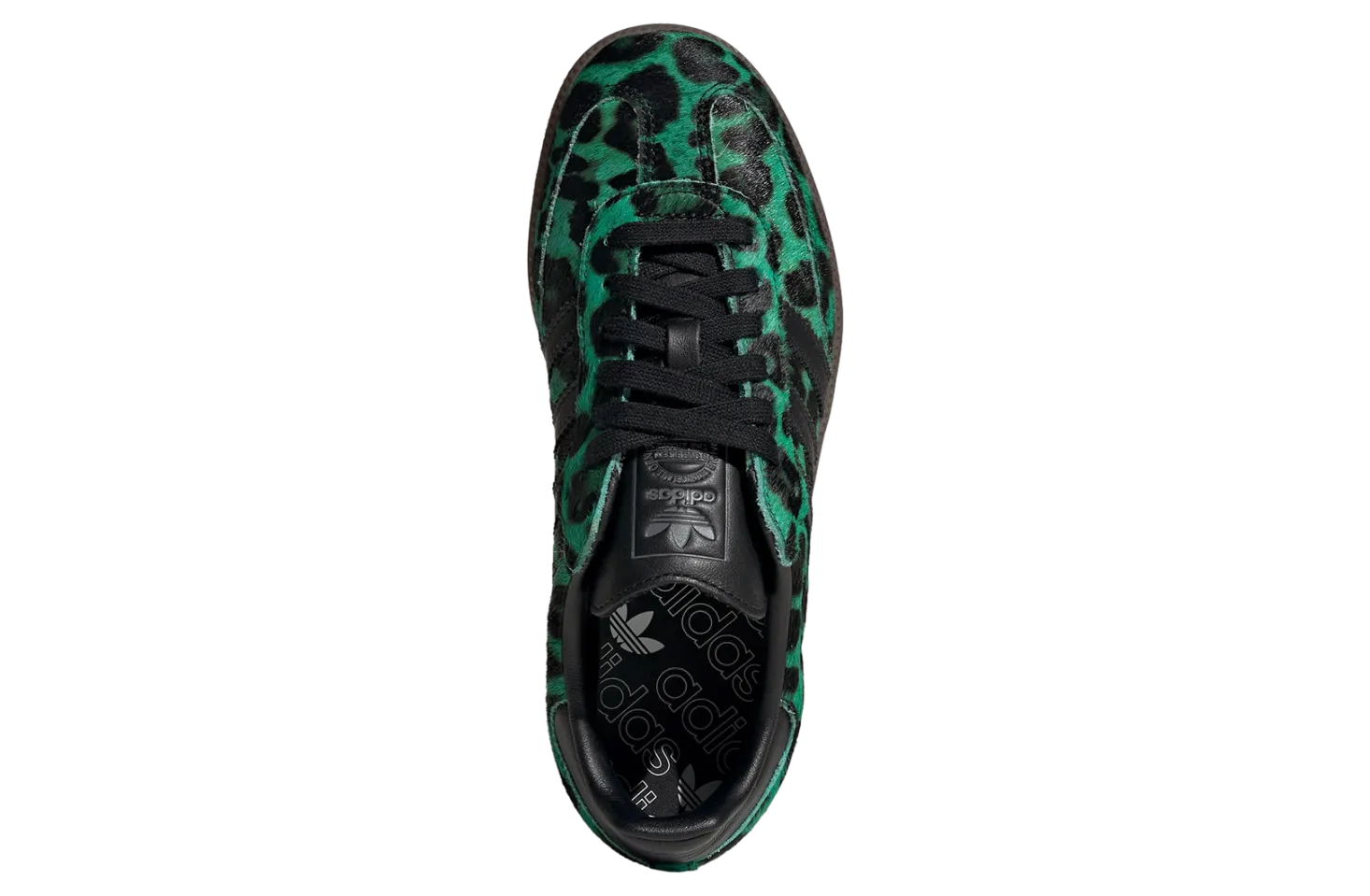 adidas samba semi screaming green core black 1
