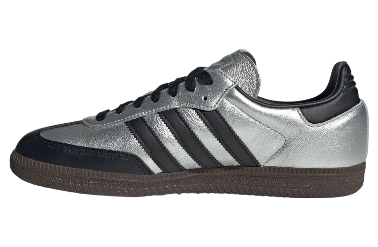 adidas samba silver metallic core black 2