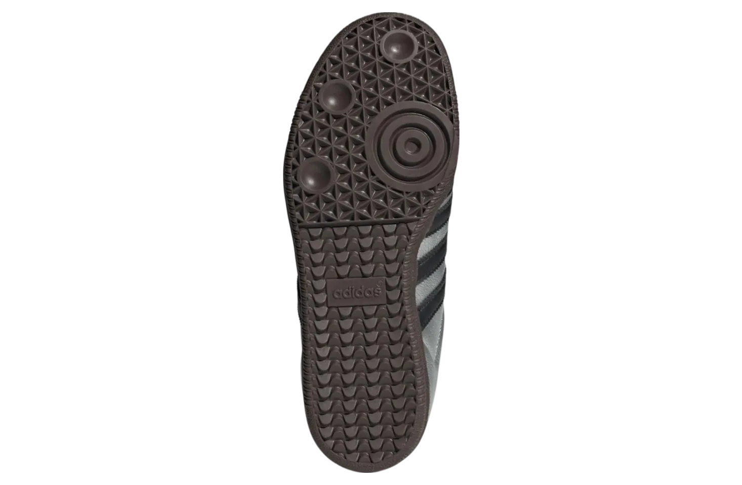 adidas samba silver metallic core black 4