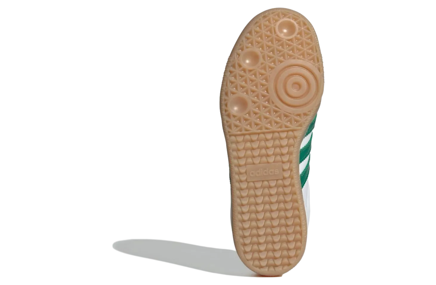 adidas samba white bright green 5